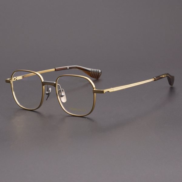 Vintage Glasses Rim Pure Titanium Optical Anti-blue Light