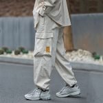 Japanese Loose Multi-pocket Overalls Male