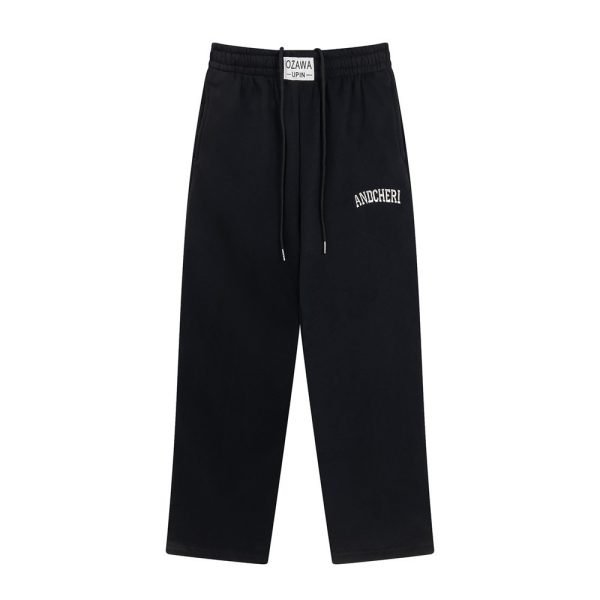 Fleece-lined Casual Fashion Men's Straight Long Pants