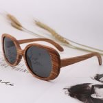 Men's And Women's Outdoor Cycling Fashion Bamboo Wood Glasses