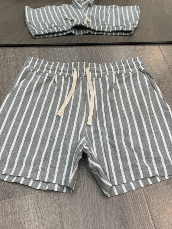 Men's Sports Casual Shorts Loose Stripes